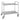 Vogue 2 Tier Flat Pack Trolley St/St - 810Lx455Wx855mmH F997