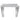 Vogue Microwave Wall Shelf St/St - 560x560x490mm 22x22x19 1/4" CB912