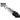 Bolero Black Twist Barrier Rope with St/St Ends CF136