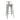Bolero Bistro High Stool with Backrest Galvanised Steel & Wood Seat Pad (Pack 4) FB627
