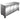 Thermaster FE3100BT S/S Three Door Bench Freezer 386L
