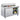 Polar U-Series Double Door Prep Counter Fridge 527Ltr