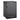 Polar G-Series Back Bar Cooler with Single Solid Hinged Door Black - 850mm