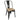 Bolero Black Steel Dining Sidechair with Wooden Seatpad (Pack 4) GG707