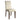 Bolero Faux Leather Dining Chair Cream (Box 2) GH444