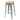 Bolero Steel  Bistro High Stool with Wooden Seatpad (Galvanised) (Pack 4) GM638
