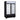 Polar G-Series Upright Display Cooler with Light Box Double Hinged Door - Black
