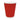 Fiesta Recyclable Hot Cup Ripple Wall Red 340ml (Sleeve 25) GP425