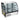Bonvue HTR160N - Chilled Counter-Top Food Display