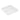 Hygiplas Square White Lid for - 1.5/3.5Ltr HY416