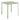Bolero Adeline Steel Square Table Light Green - 700mm HZ357