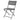 Bolero Folding PE Chair Grey Wood Effect (Set 2) HZ891