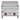 GASMAX Benchtop 2 Bunner Griddle 600mm - JUS-TRG60E