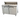 Atosa 2DOOR SANDWICH PREPTABLE FRIDGE 1225MM MSF8306