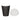 Fiesta Hot Cups Single Wall Black with White Lid - 225ml (Box 1000) SA435