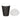 Fiesta Hot Cups Single Wall Black with White Lid - 340ml (Box 1000) SA436