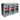 Thermaster SC316SG Three Door Stainless Steel Bar Cooler