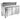 Thermaster three door Sandwich Bar - SLB150