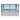 Bonvue SSU150-2XB Black Trim Square Glass Cake Display 2 Shelves 1500x700x1100