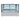 Bonvue SSU150-2XB Black Trim Square Glass Cake Display 2 Shelves 1500x700x1100
