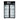 Thermaster Double Glass Door Black Stainless Steel Upright Freezer - SUFG1000B
