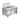 Thermaster two door DELUXE Salad Bar - THP2100SALGC