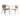 Bolero Armchair Alu. & Ash - 55.5Wx53Dx73Hcm (Pack 4) U421