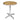 Bolero Round Pedestal Bistro Table Ash & Alu. Top - 600mm U428