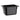 Vogue Black Polycarbonate - GN 1/6 100mm U470