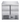 FED-X Four Drawer Compact Workbench Fridge - XGNS900-4D
