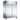 FED-X S/S Two Full Door Upright Freezer XURF1200SFV